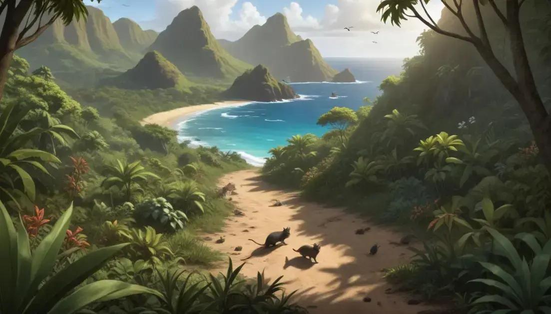 ameaças de espécies invasoras em Noronha