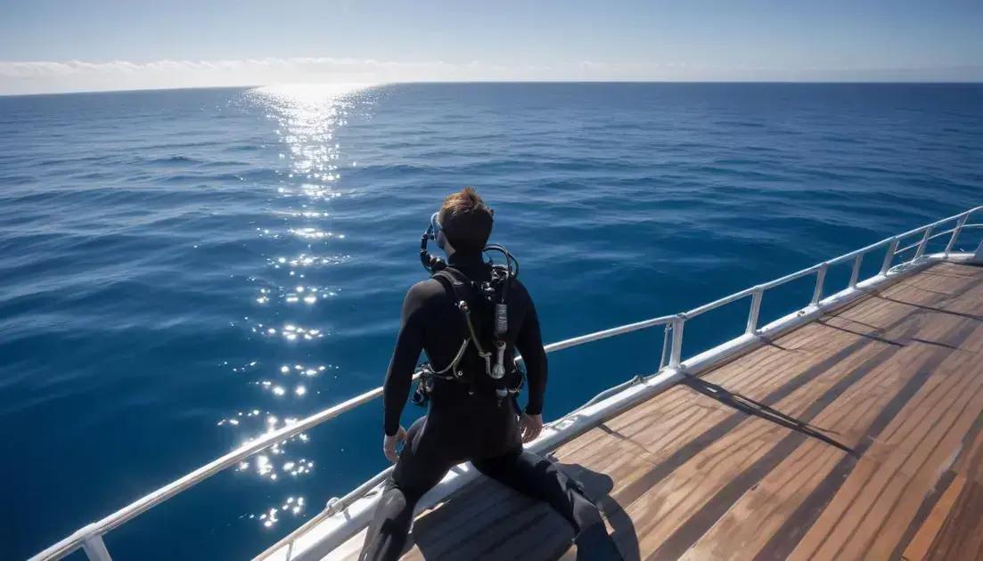 Como preparar seu corpo e mente para o mergulho em alto mar Como preparar seu corpo e mente para o mergulho em alto mar