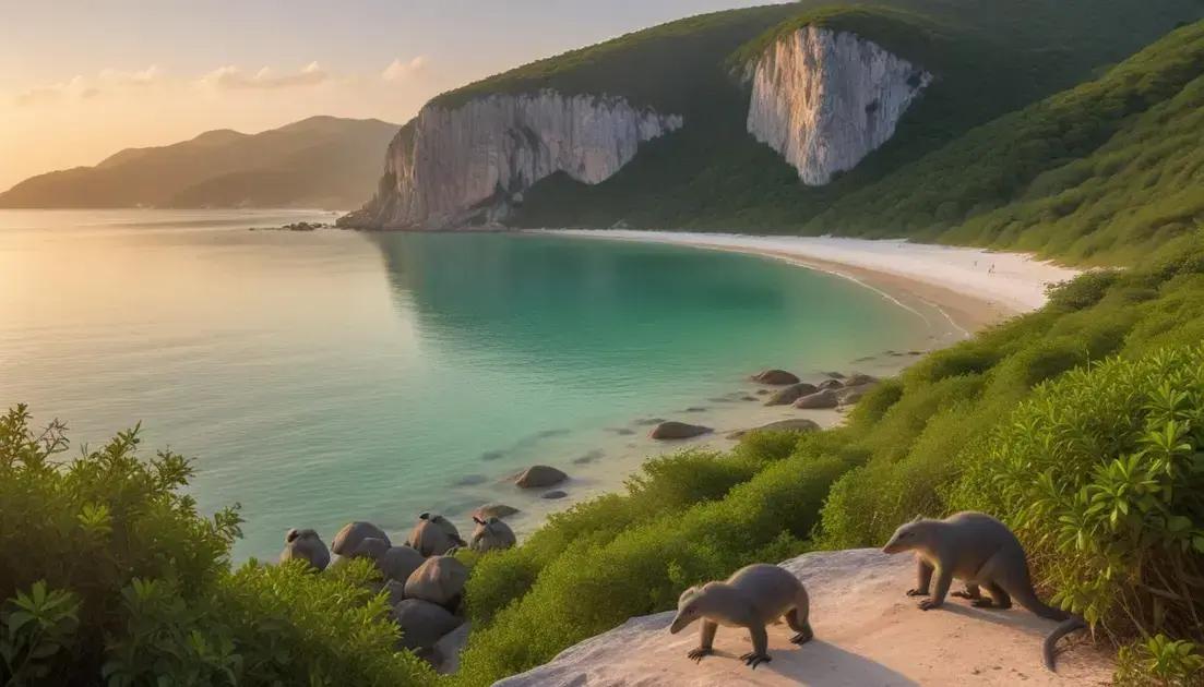 lugares para fotografar paisagens e flagrar a vida selvagem costeira