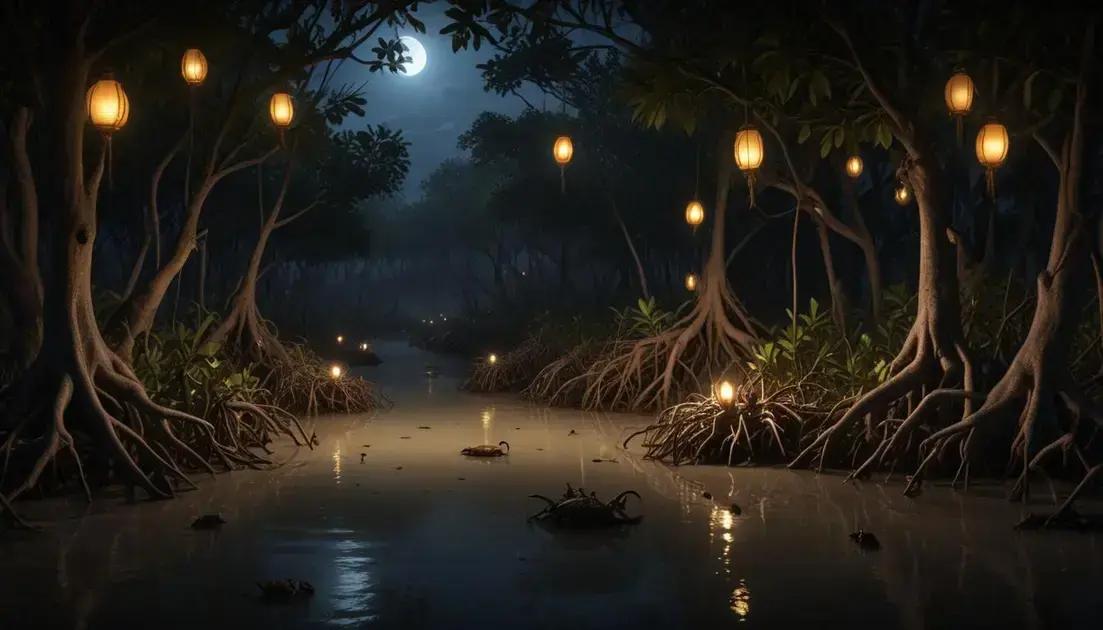 curiosidades sobre a vida noturna nos manguezais curiosidades sobre a vida noturna nos manguezais
