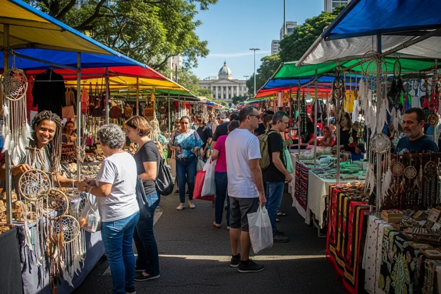 Feira Hippie em Bh.