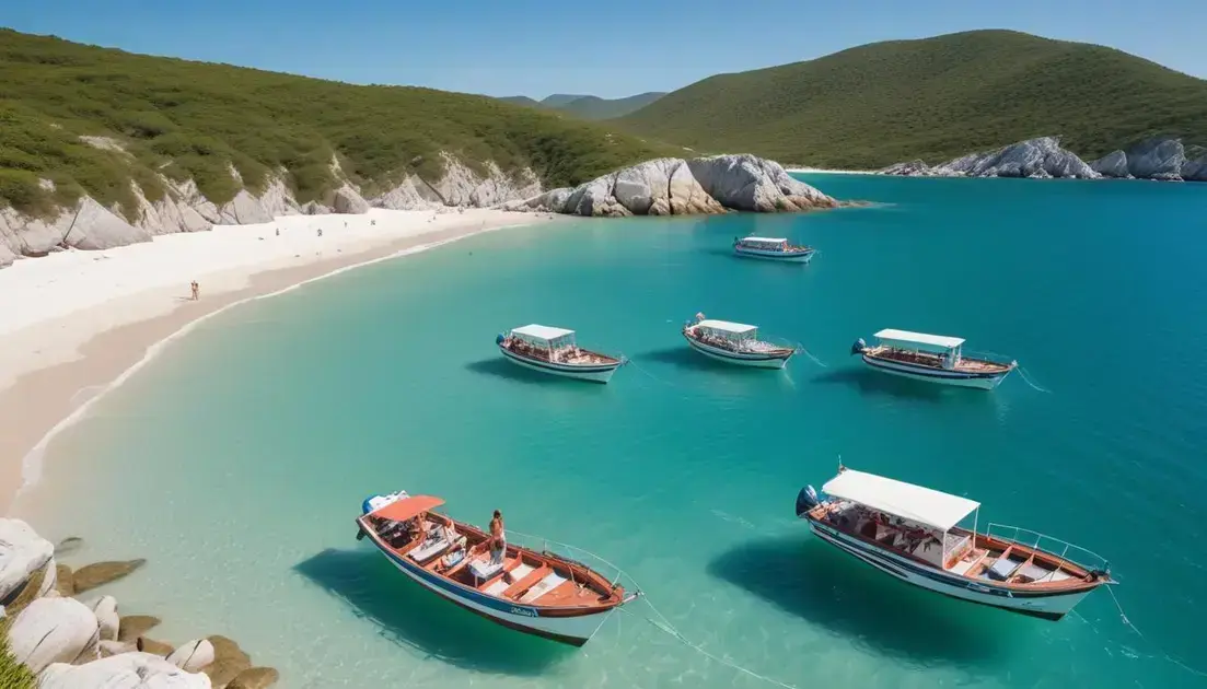Passeio de barco arraial do cabo: descubra os segredos do paraíso fluminense