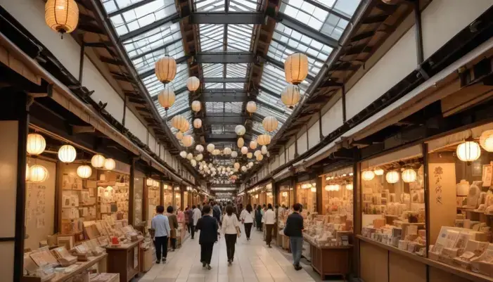 Kawabata Shopping Arcade: souvenirs tradicionais