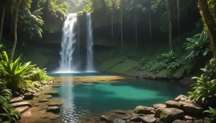 Trilhas e cachoeiras para explorar Trilhas e cachoeiras para explorar