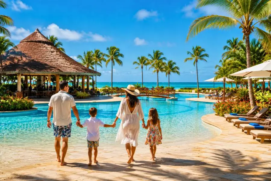 Melhores resorts all inclusive do Nordeste para viajar em família com piscina e praia tropical